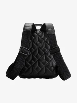Rugzak met leren look en N-logo