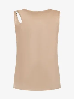 Satijn look Top