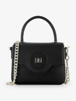 Schoudertas met N&N logo en ketting hengsel