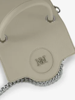 Schoudertas met N&N logo en ketting hengsel