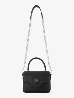 Schoudertas met N&N logo en ketting hengsel