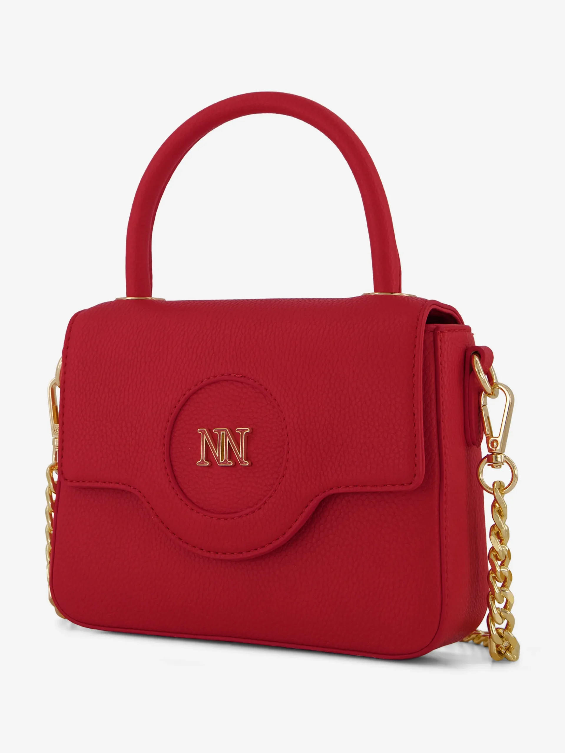 Schoudertas met N&N logo en ketting hengsel