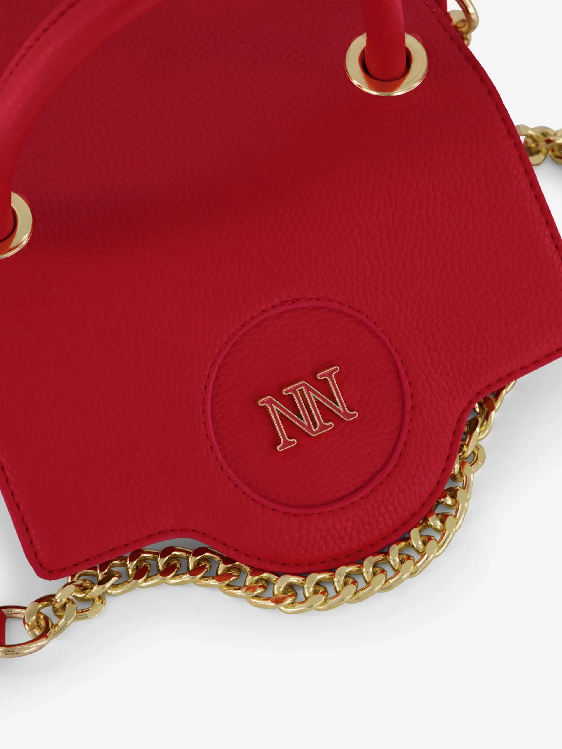 Schoudertas met N&N logo en ketting hengsel