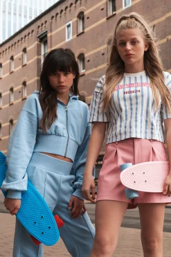 Shorts van imitatieleer