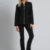 Skinny broek met rits bij enkels