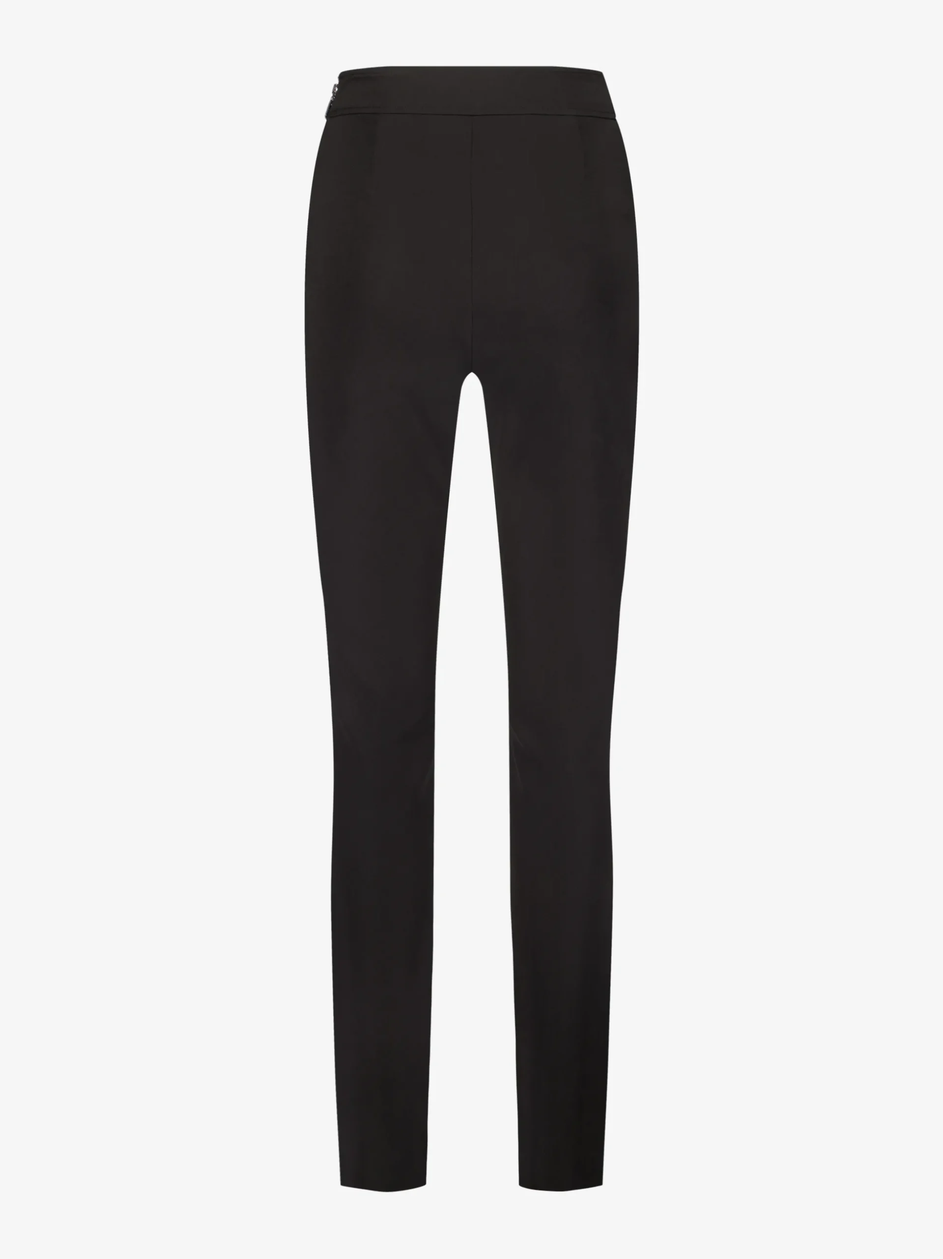 Skinny broek met rits bij enkels