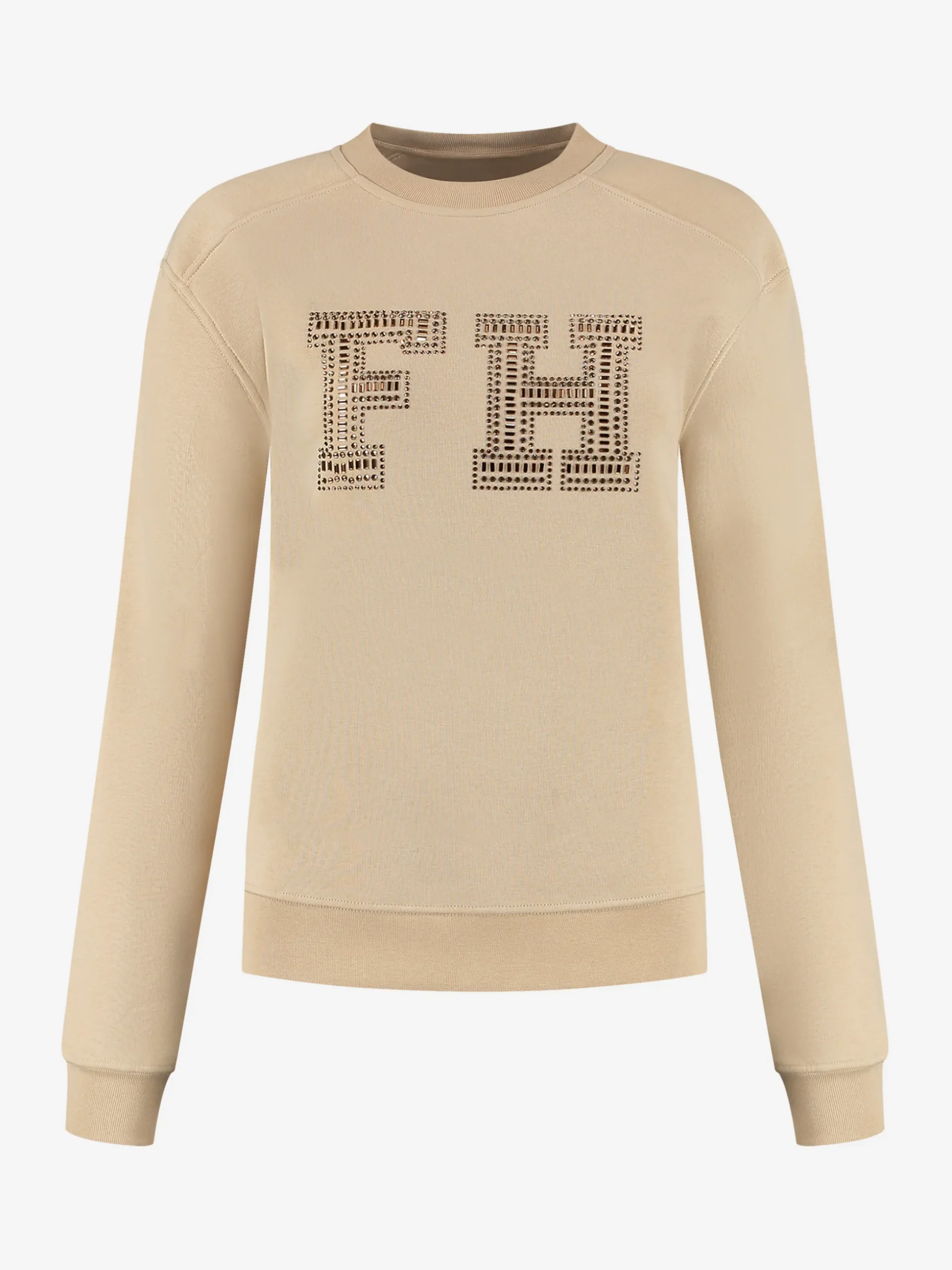 Sweater met FH logo van studs