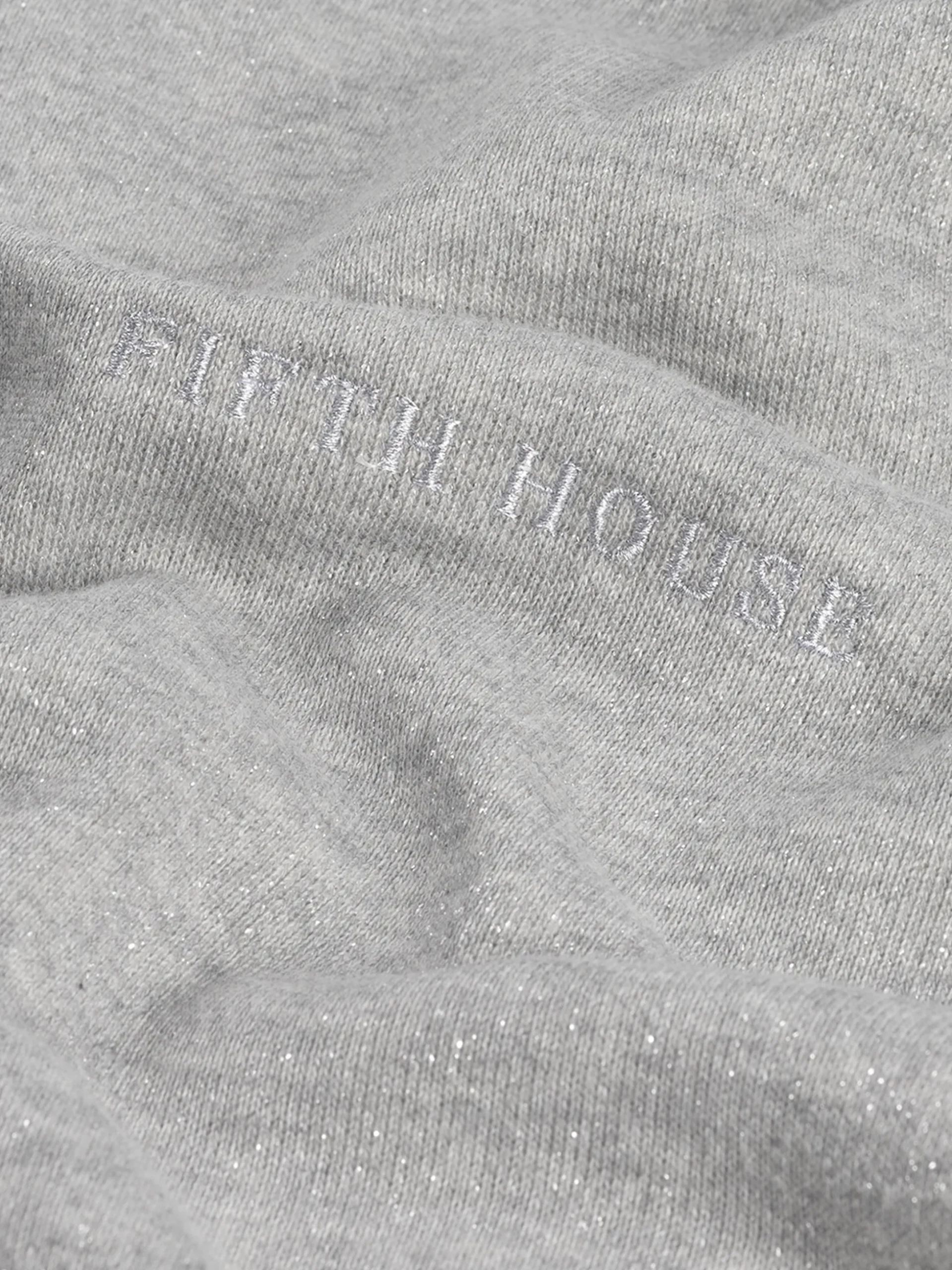 Sweater met glitters en FH logo
