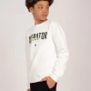 Sweater met grafische print