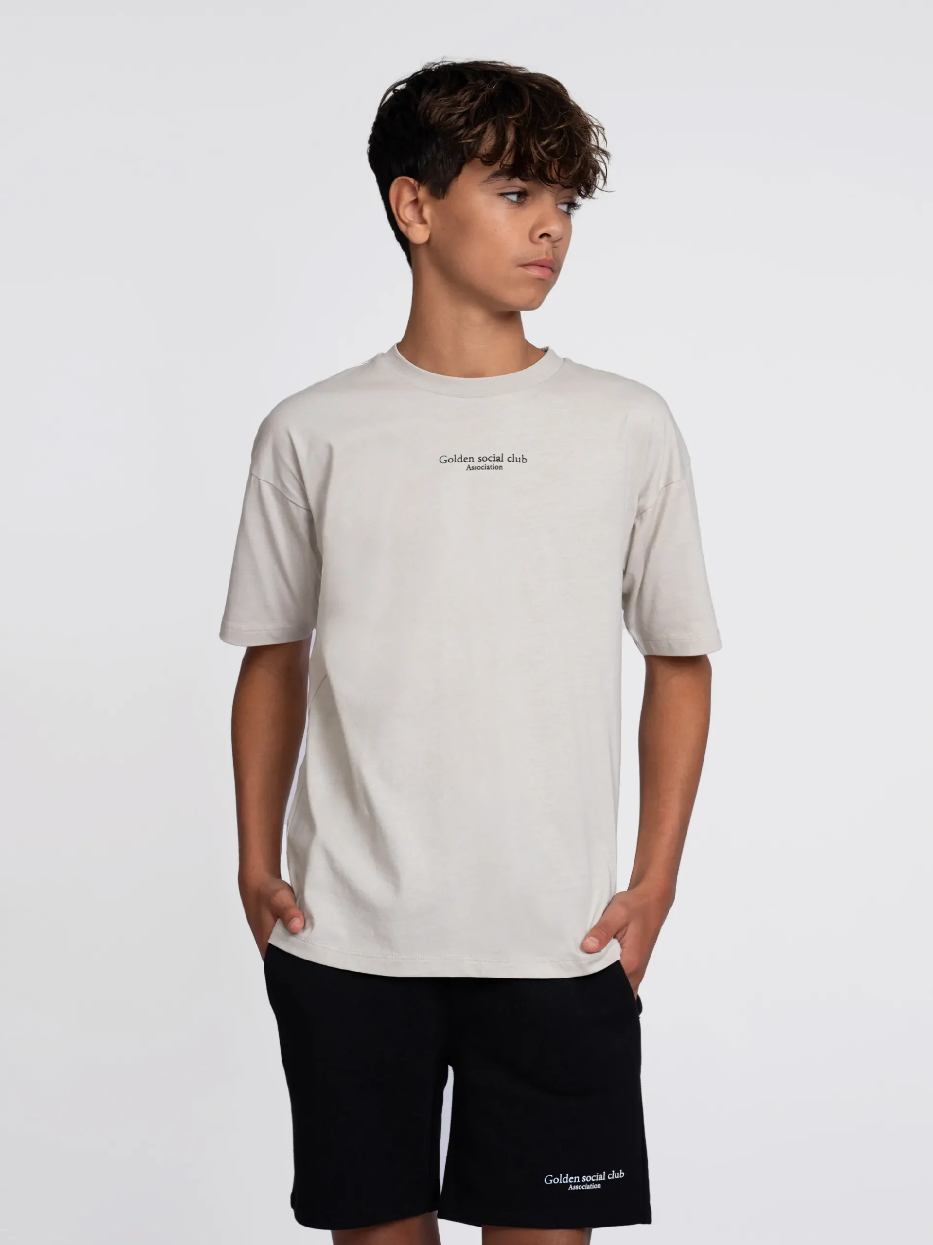 Sweatshort met elastische tailleband