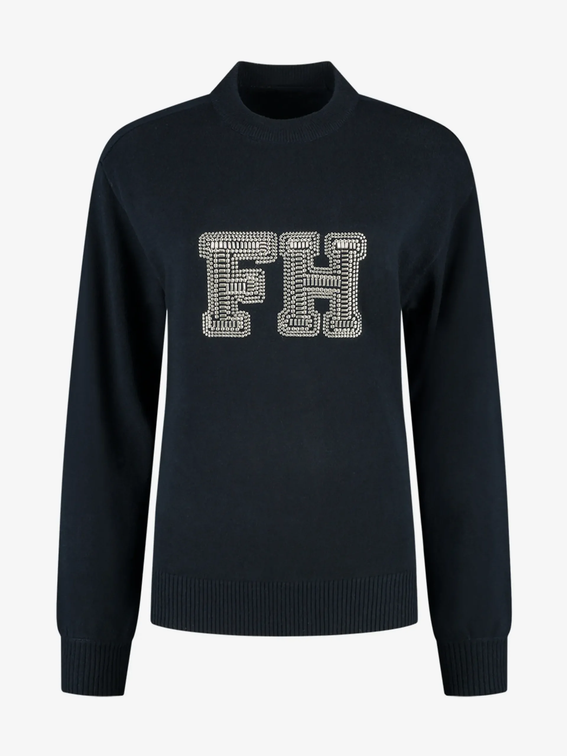 Trui met een FH logo van studs
