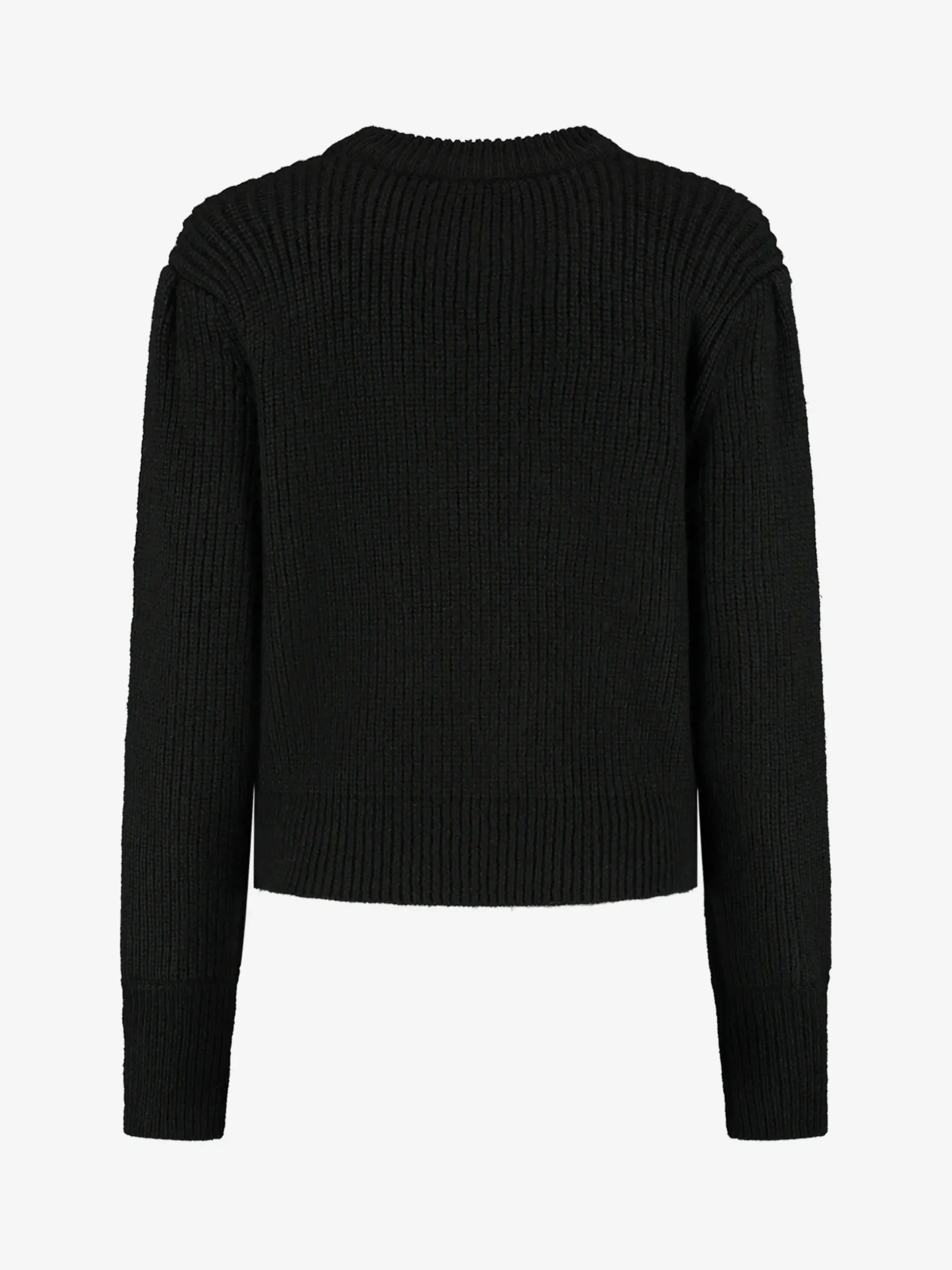 Trui met FH knopen detail