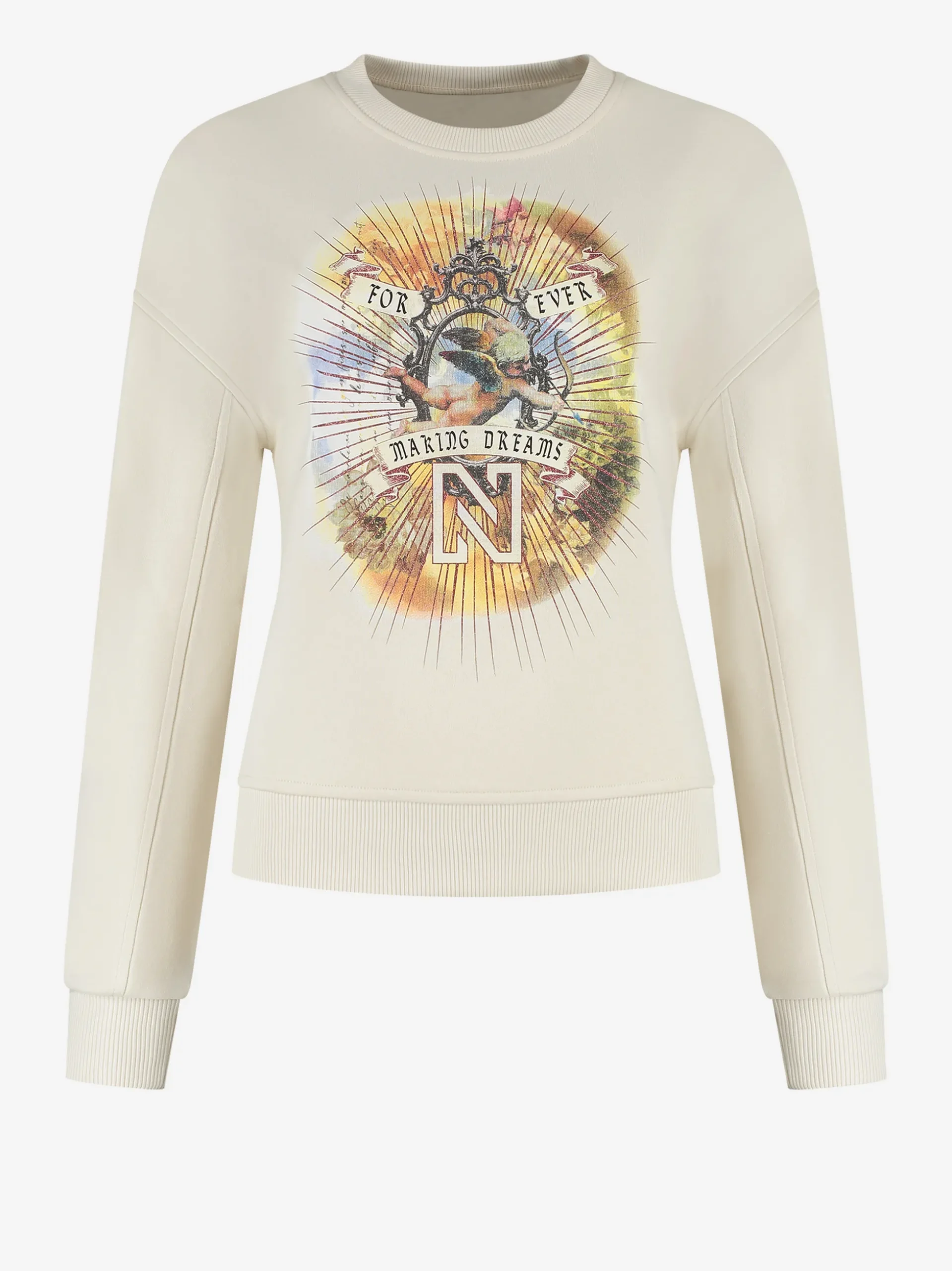 Trui met grafische print