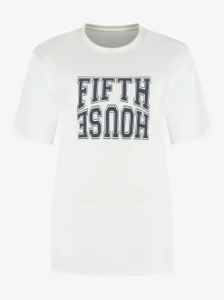 T-shirt met FIFTH HOUSE logo