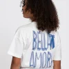 T-shirt met grafische opdruk op rug