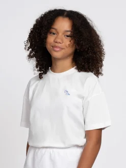 T-shirt met grafische opdruk op rug