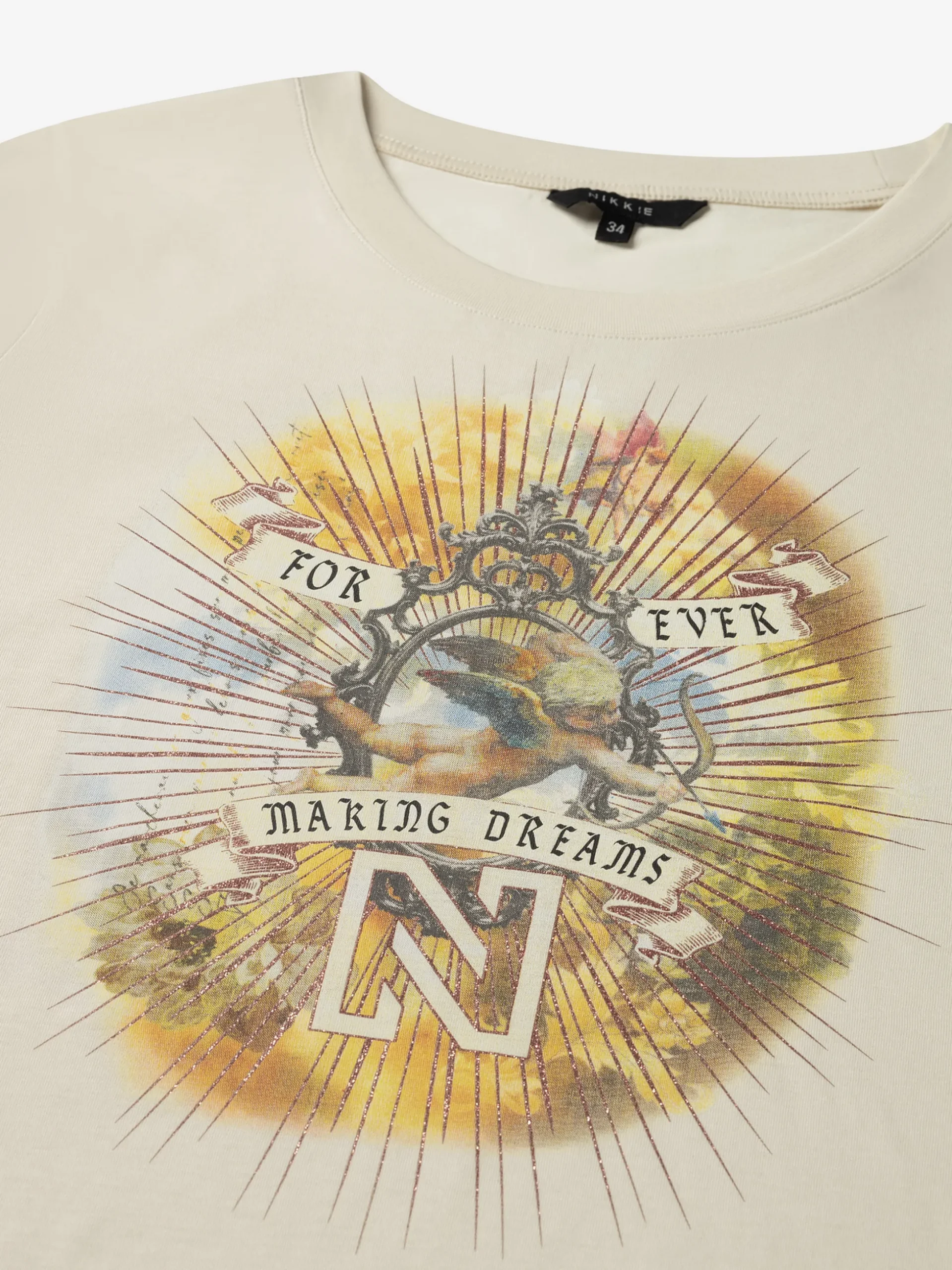 T-shirt met grafische print