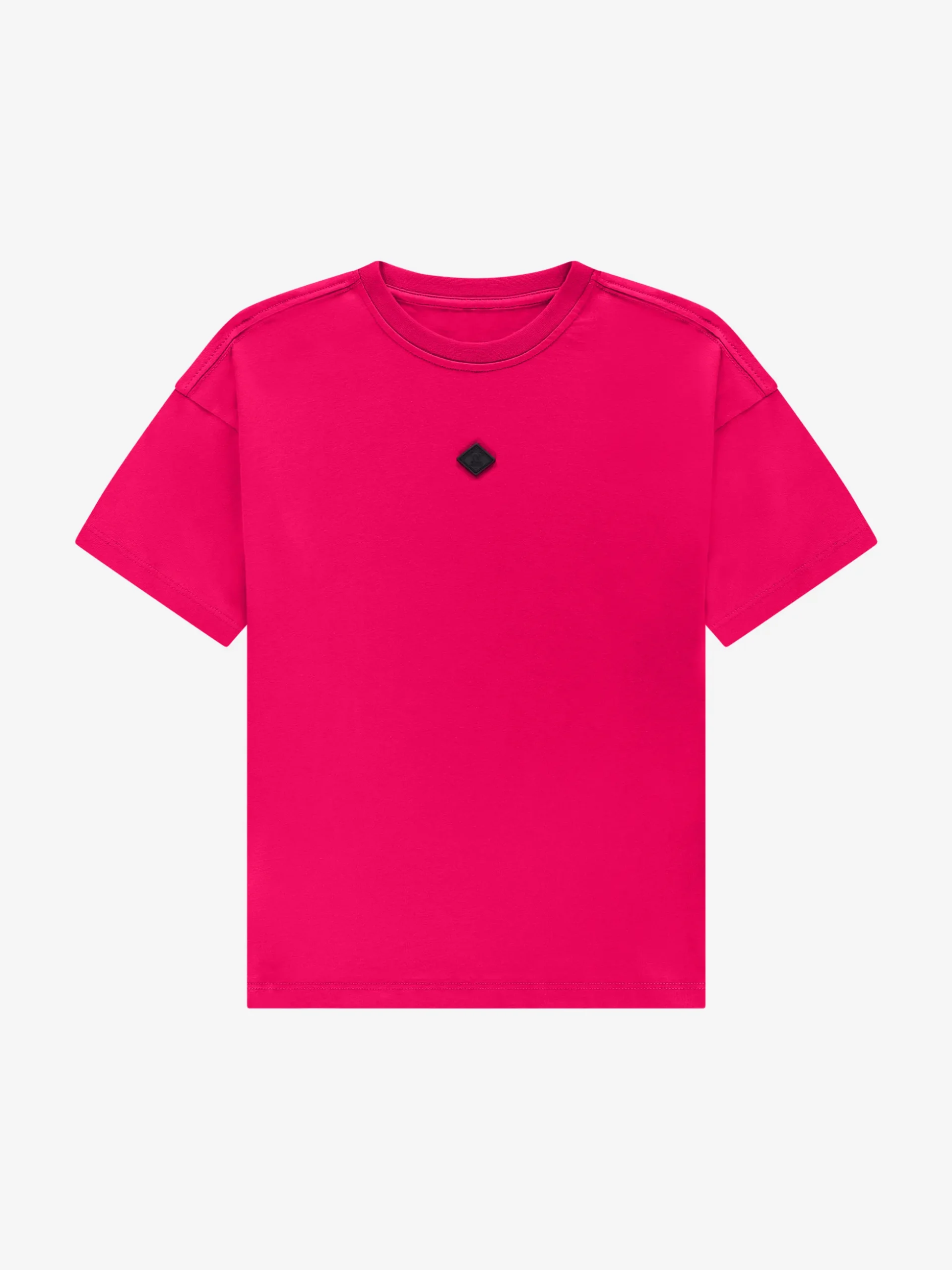 T-shirt met grafische tekst op achterkant