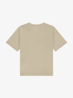 T-shirt met logo van strass steentjes