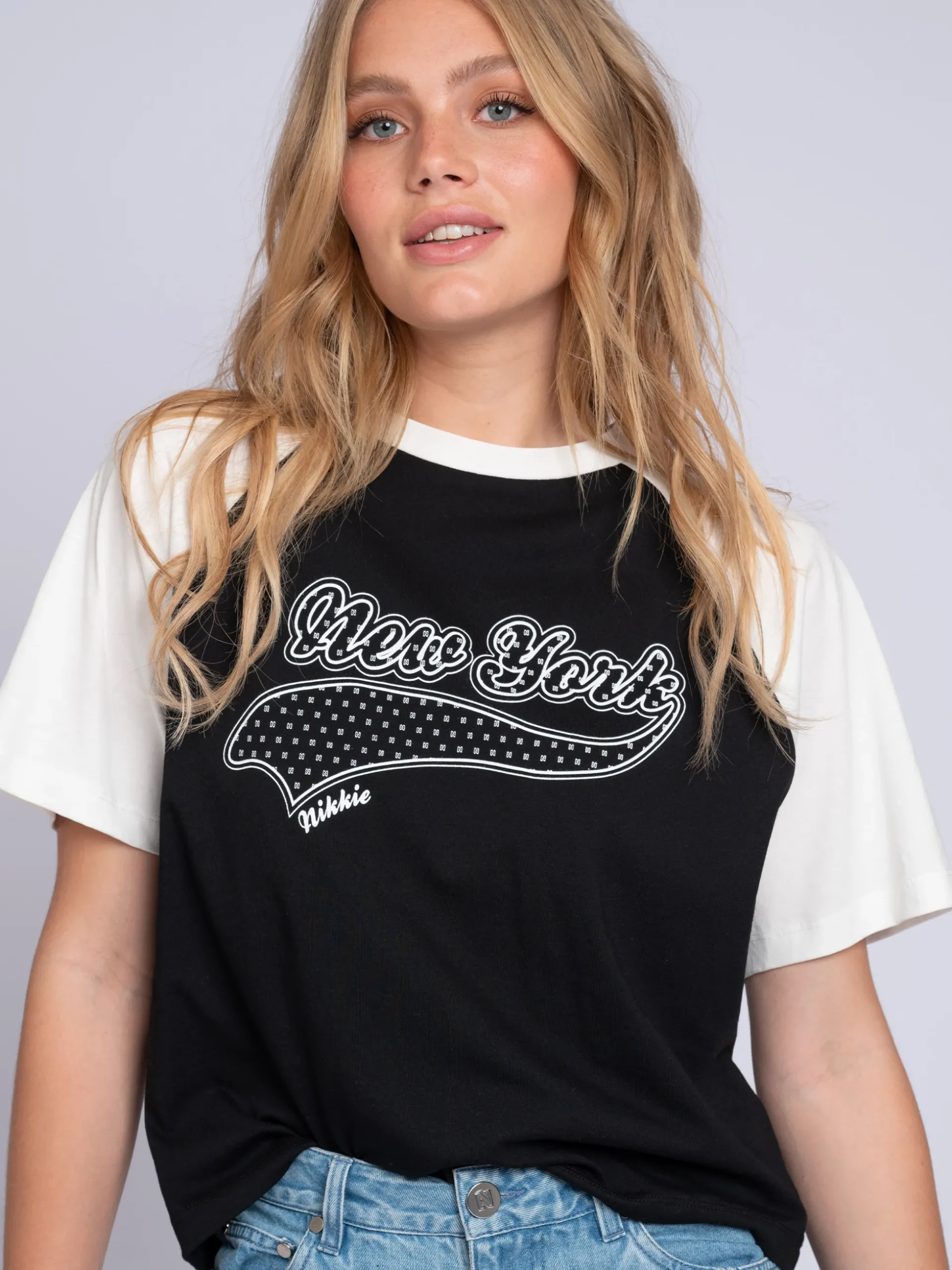 T-shirt met New York print