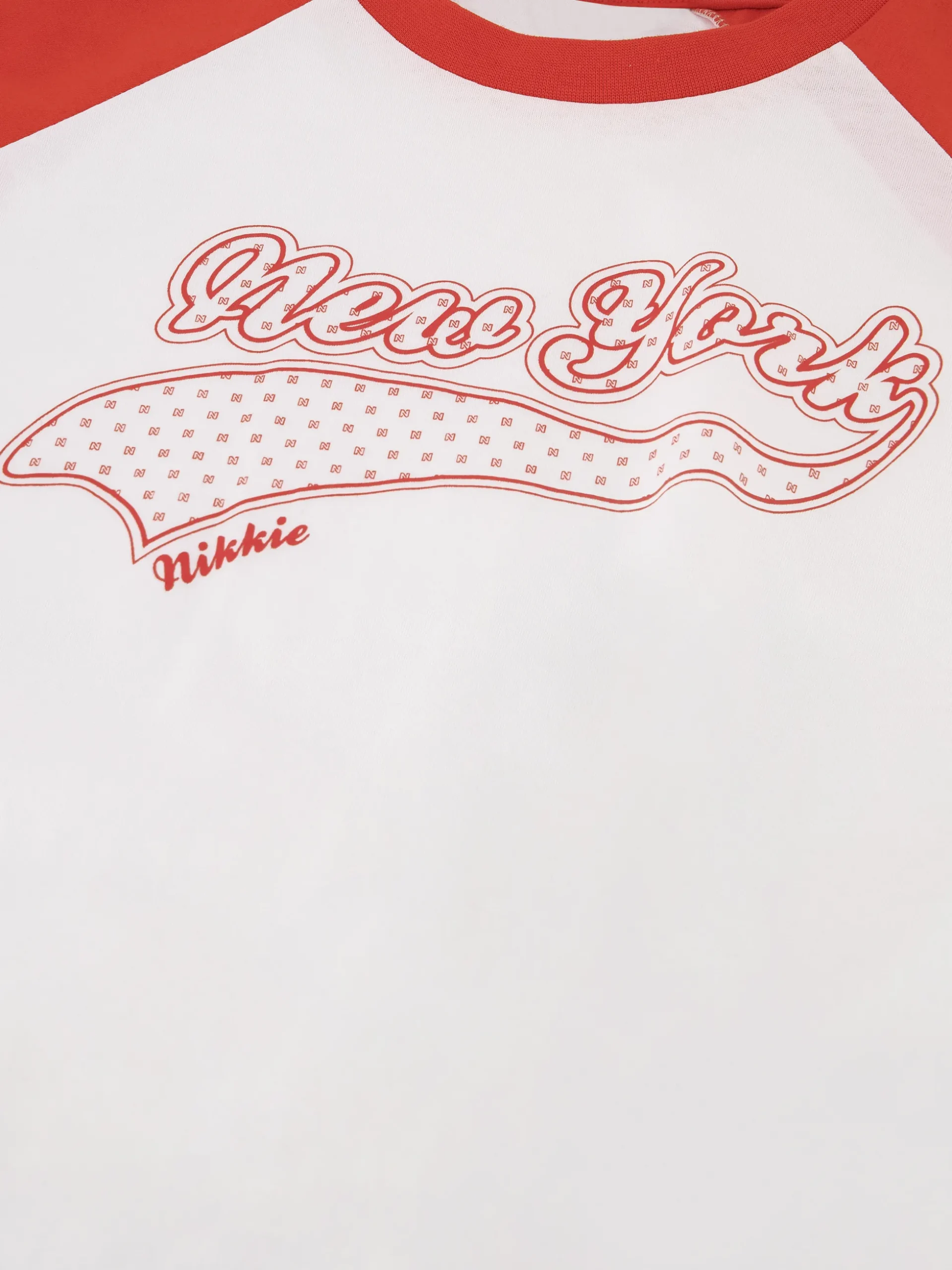 T-shirt met New York print