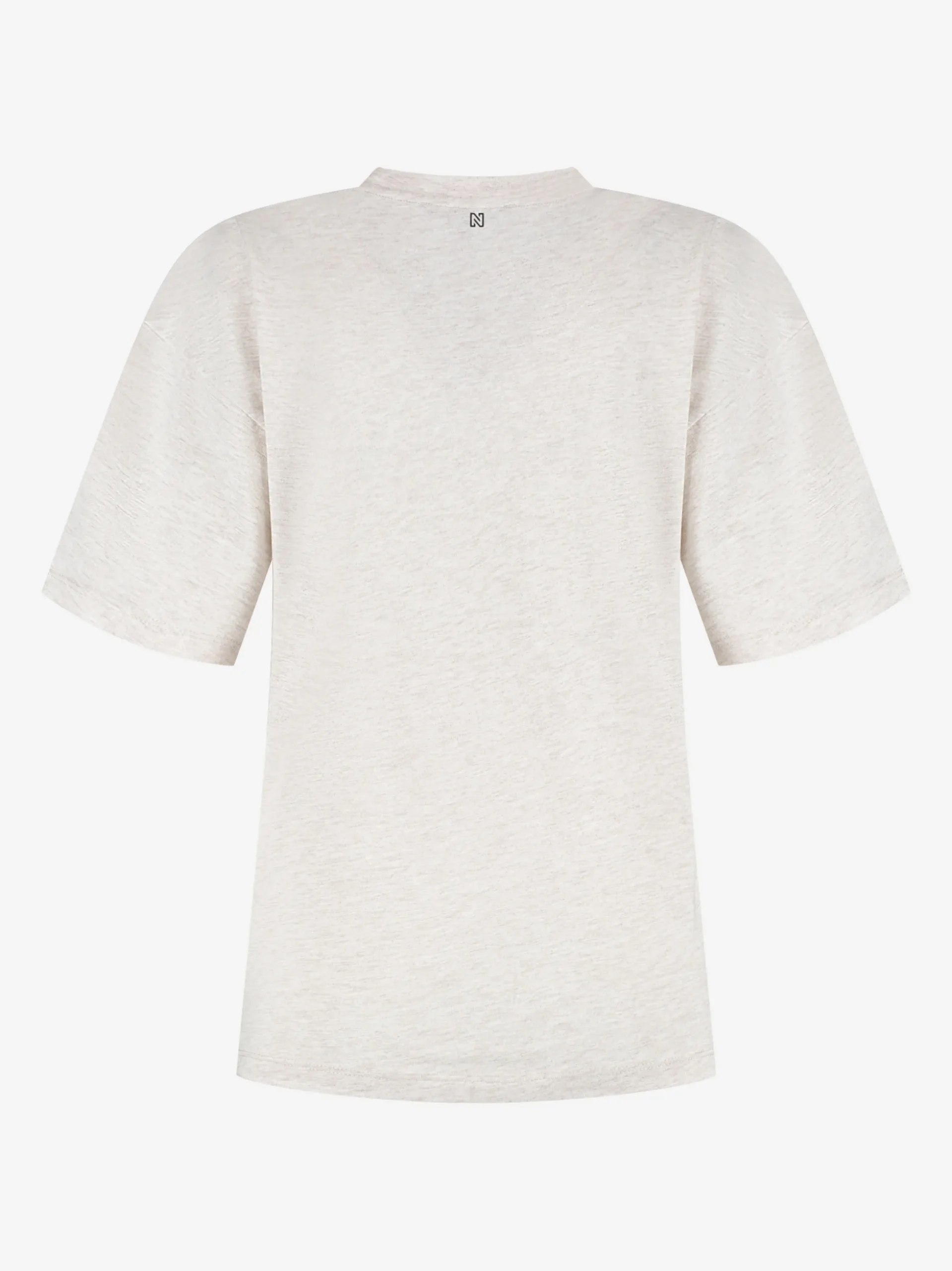 T-shirt met NIKKIE university print
