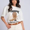 T-shirt met NIKKIE western print