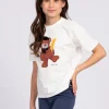 T-shirt met opdruk van een beer