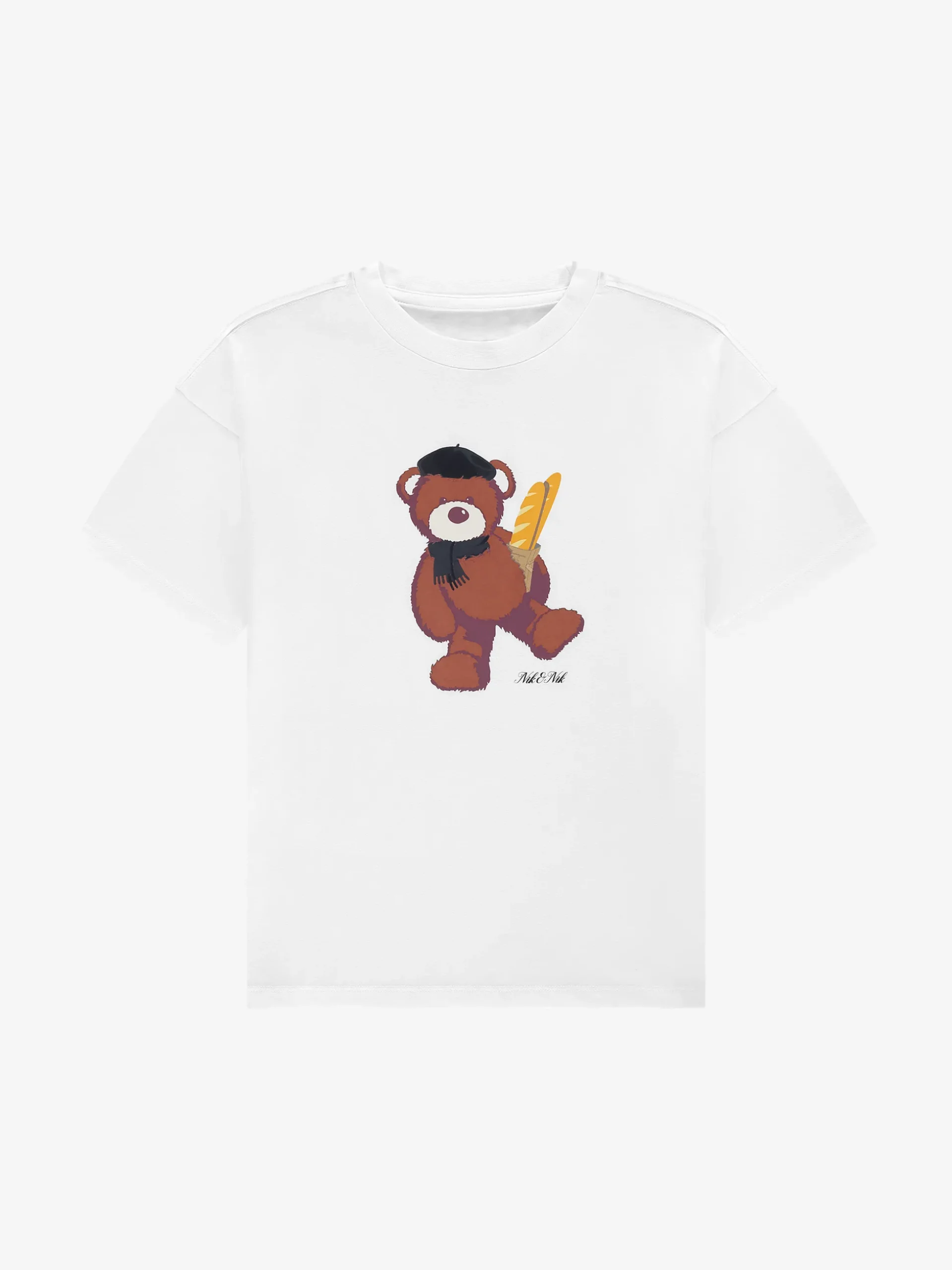 T-shirt met opdruk van een beer