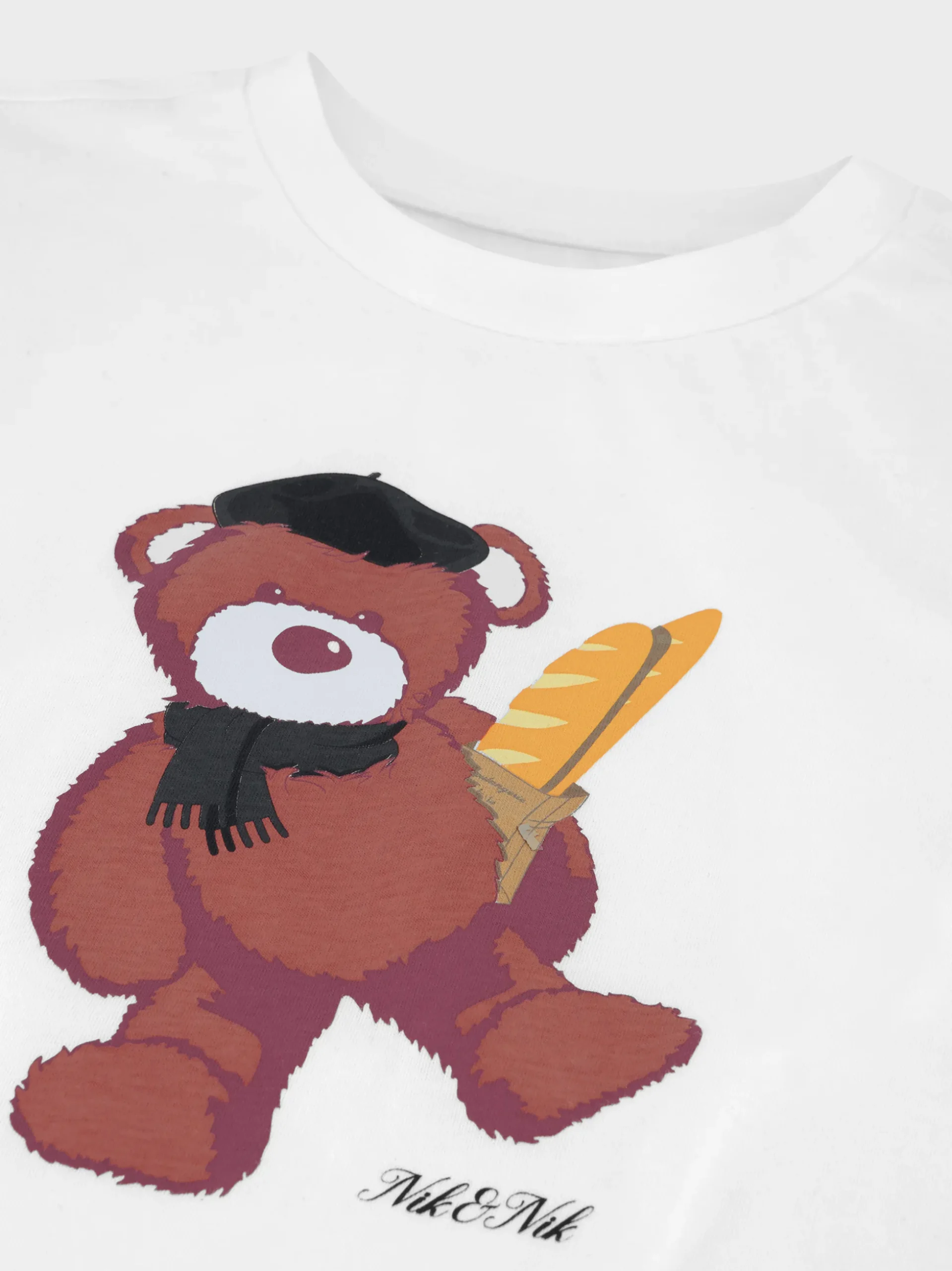T-shirt met opdruk van een beer