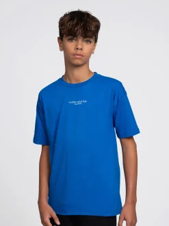 T-shirt met tekstopdruk