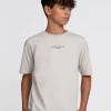 T-shirt met tekstopdruk