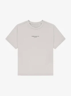 T-shirt met tekstopdruk