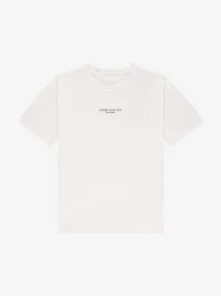 T-shirt met tekstopdruk