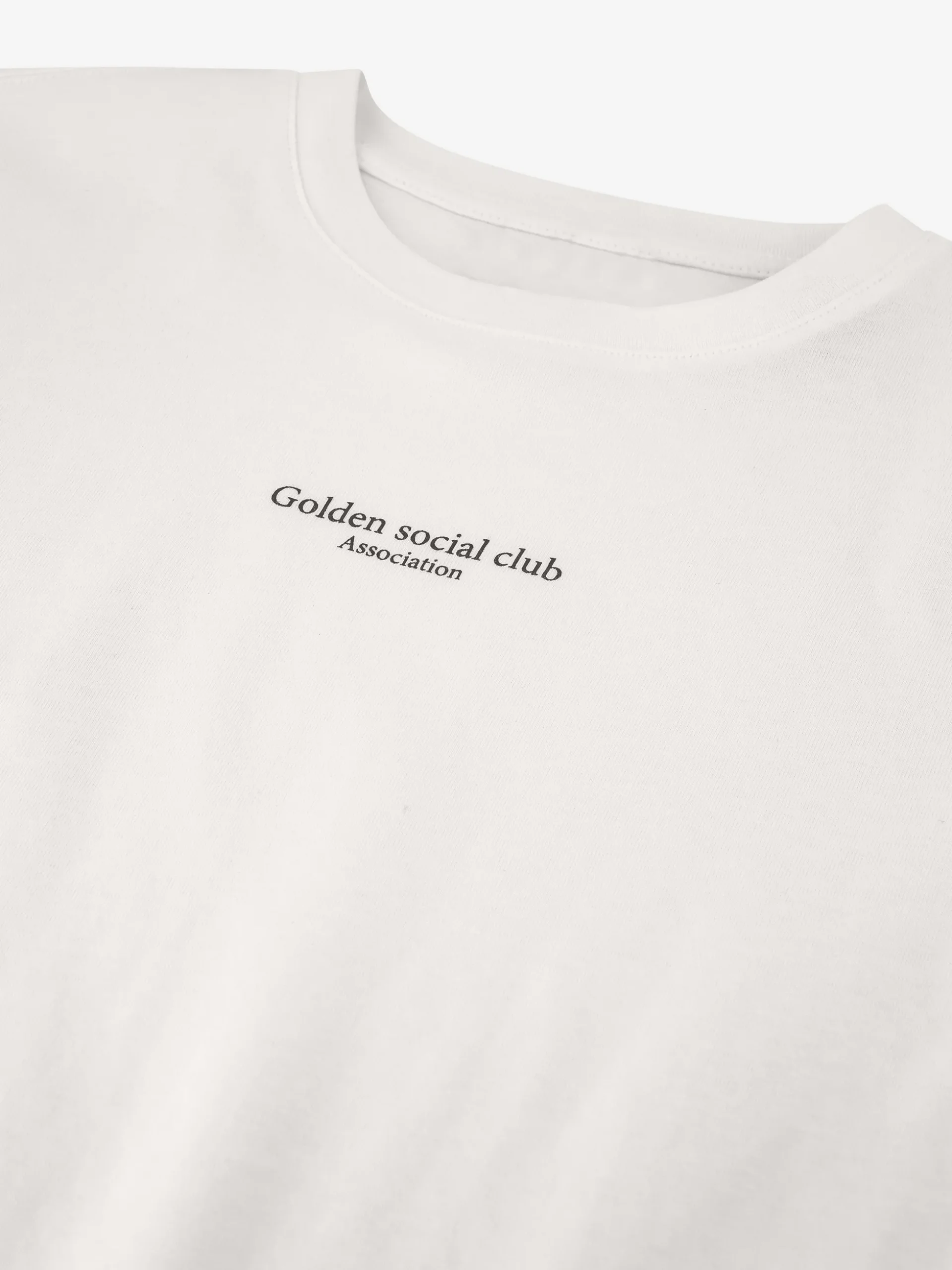 T-shirt met tekstopdruk