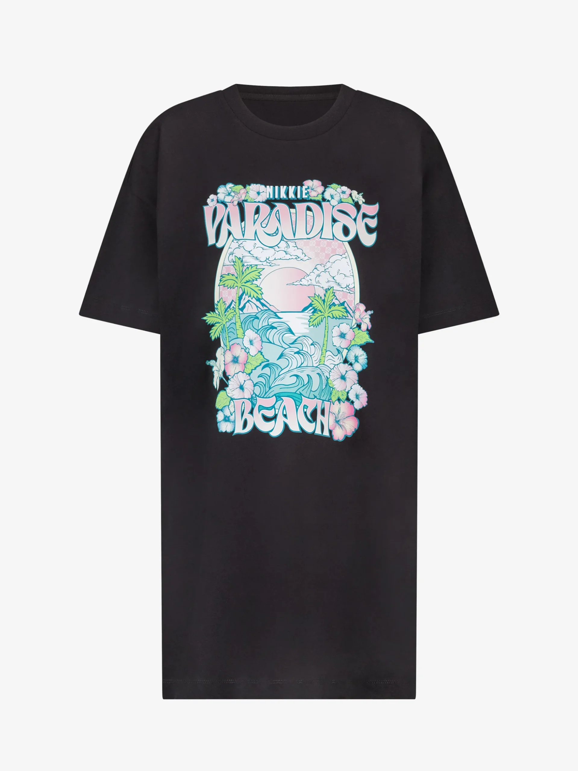 T-shirtjurk met grafische opdruk